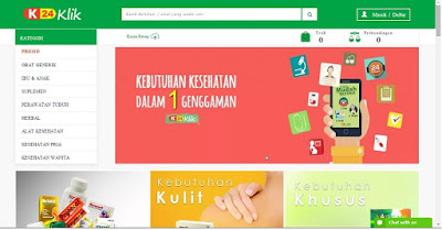 K24Klik, Apotek Online  24 jam