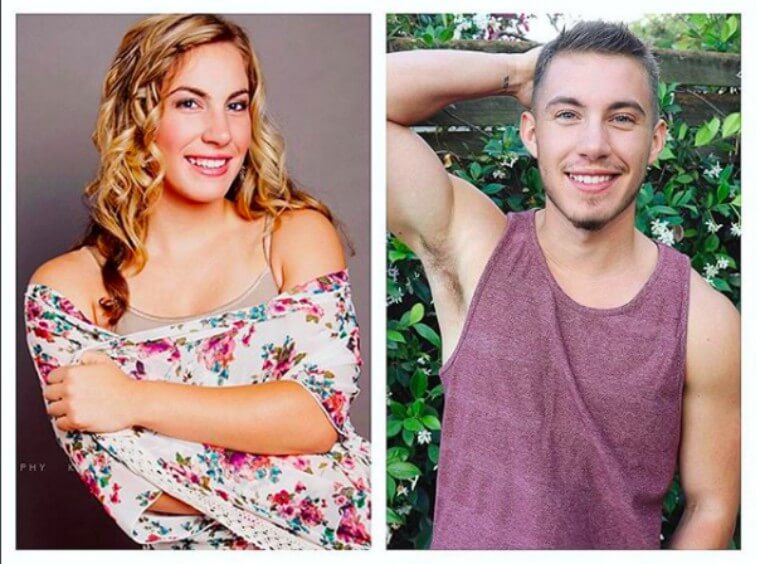 Transgender Man Posts His Before And After Pictures To Send A Positive Message