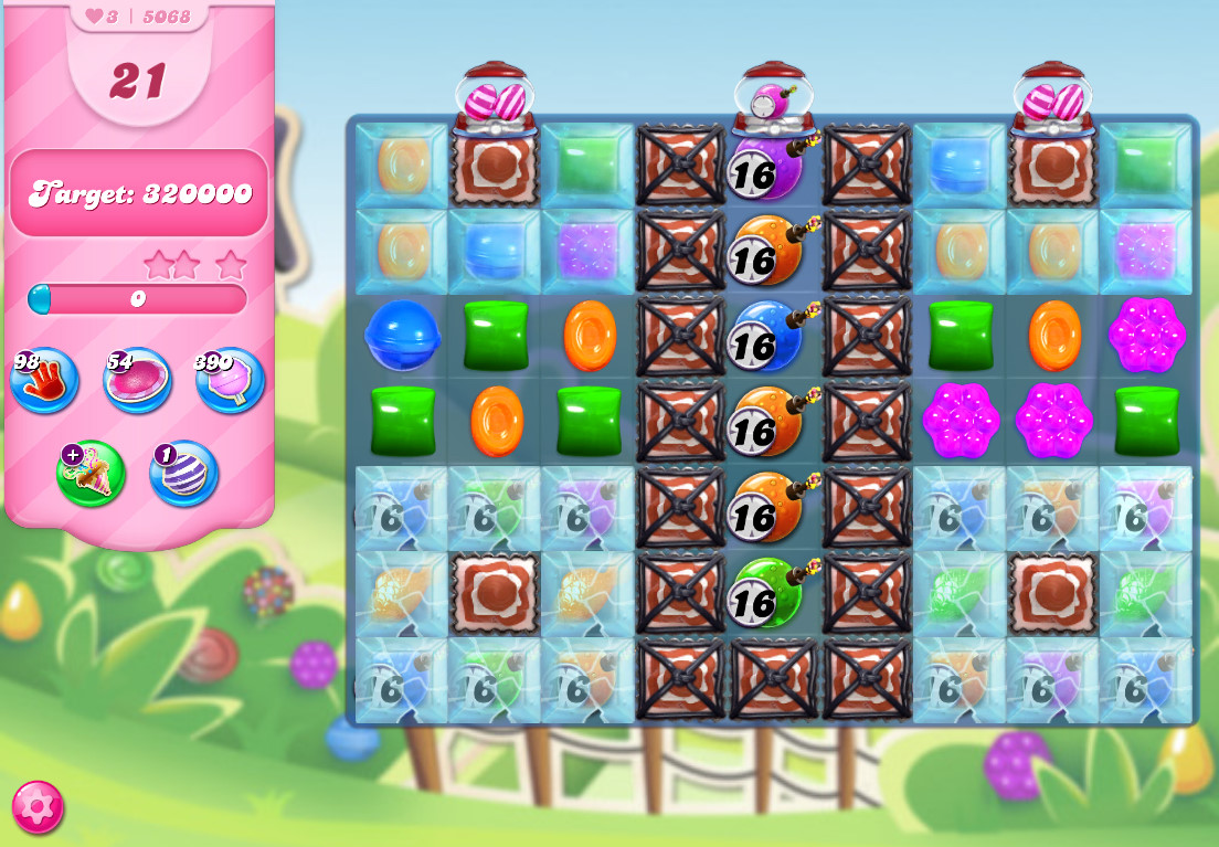 Candy Crush Saga level 5068