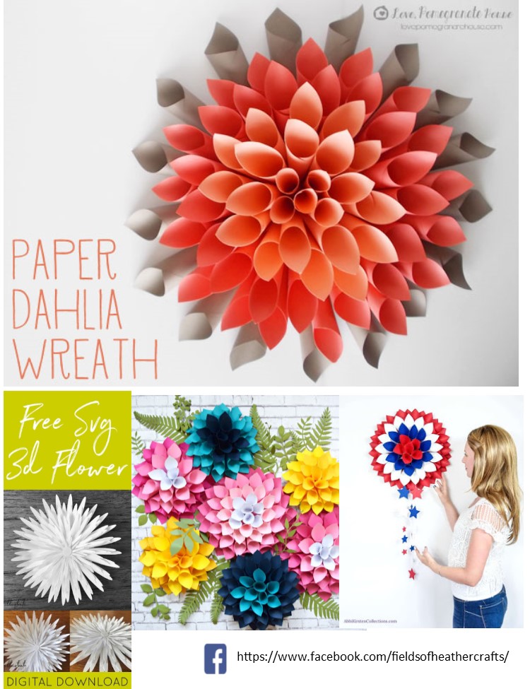 Download Free Templates Tutorials For Making Paper Flowers With Cricut Or Silhouette