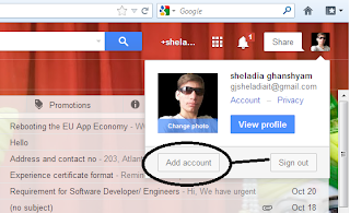 See - Add Account Button