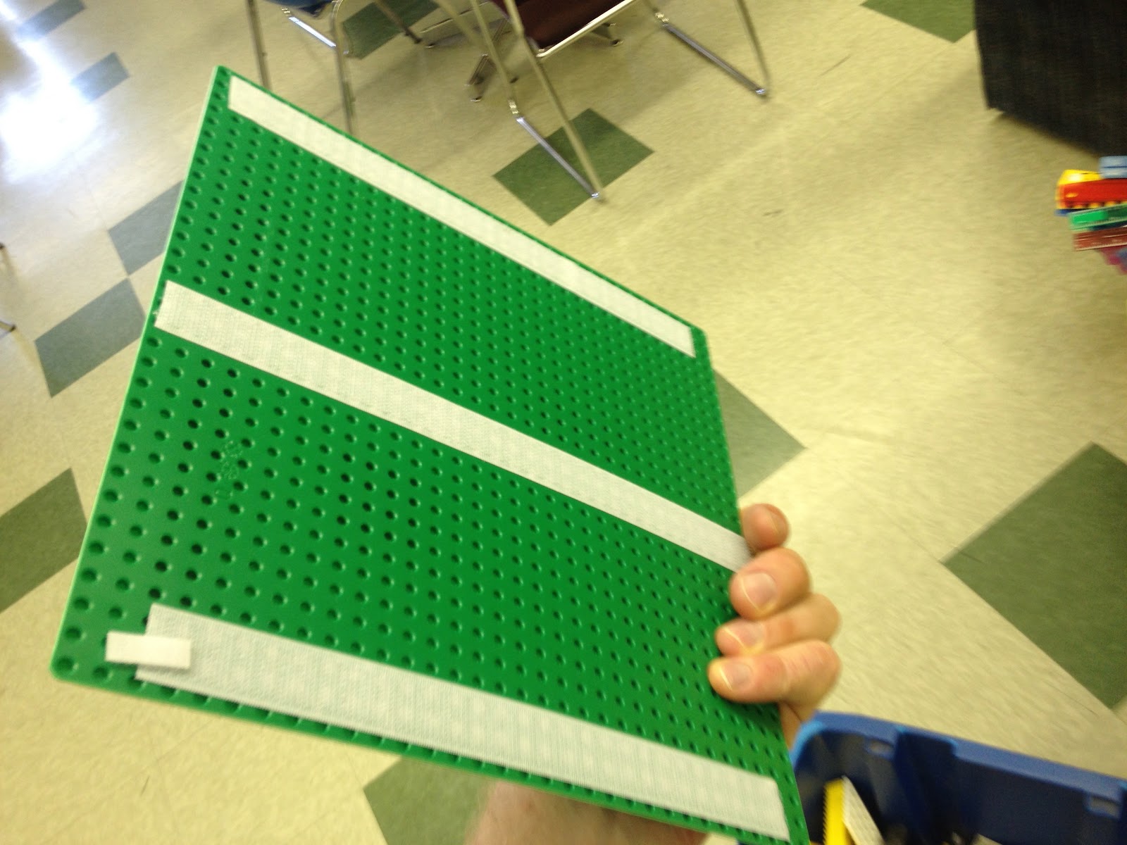 Area 3 Learning Commons: So I built a Lego Wall...