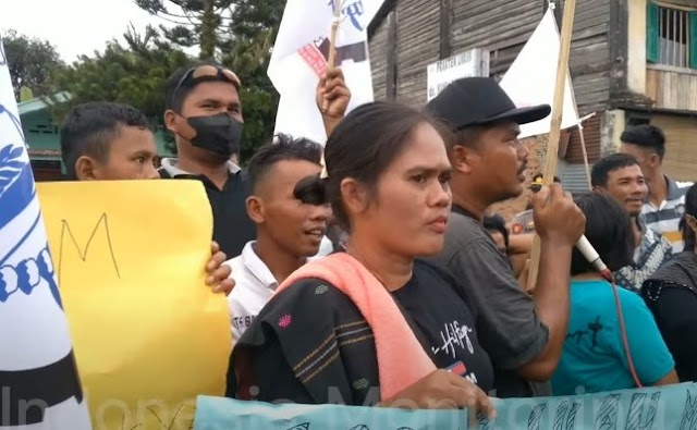 Buntut Dugaan Represifitas Polri, Masyarakat dan KSBSI Sumut Unjuk Rasa di Kota Tebing Tinggi