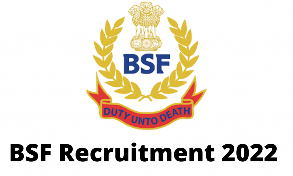 BSF recruitment 2022