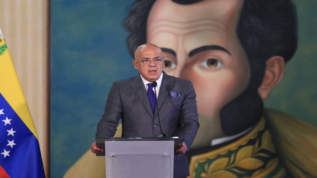 Jorge Rodríguez al cuerpo diplomático: “No van a volver hacer lo que hicieron con Guaidó”