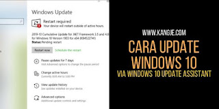 Cara Update Windows 10 Menggunakan Fitur Windows 10 Update Assistant