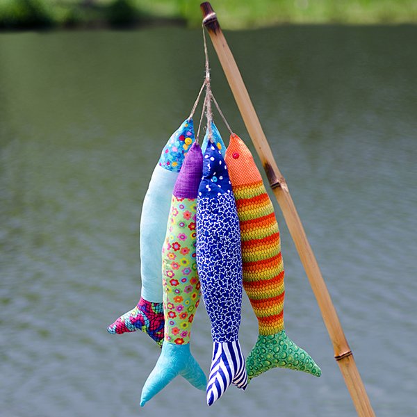 Quilt Inspiration: Free Pattern Day ! Fish quilts