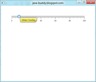 Create Slider using SliderBuilder
