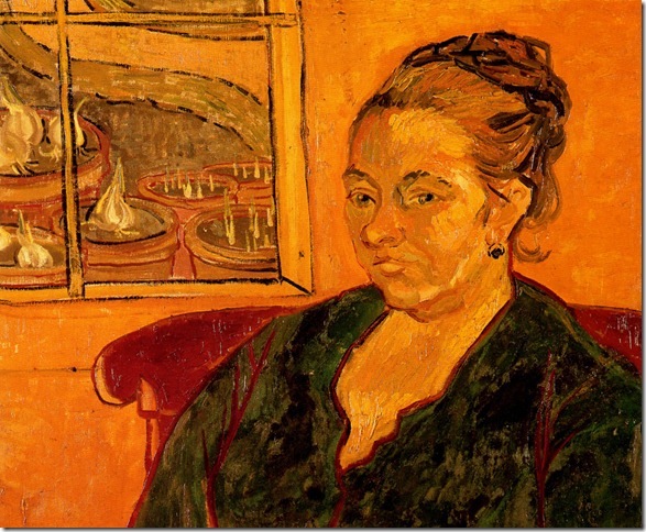 1888 Van Gogh Madame Roulin, Mrs Roulin,Huile sur toile, 54x65 cm_1