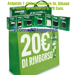 Logo Dr.Gibaud: richiedi il rimborso di 20 euro