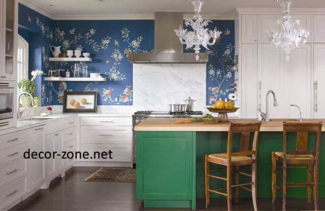 creative kitchen wallpaper ideas, designs, patterns