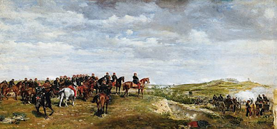 Napoléon III à la bataille de Solférino, par Meissonier, 1864 