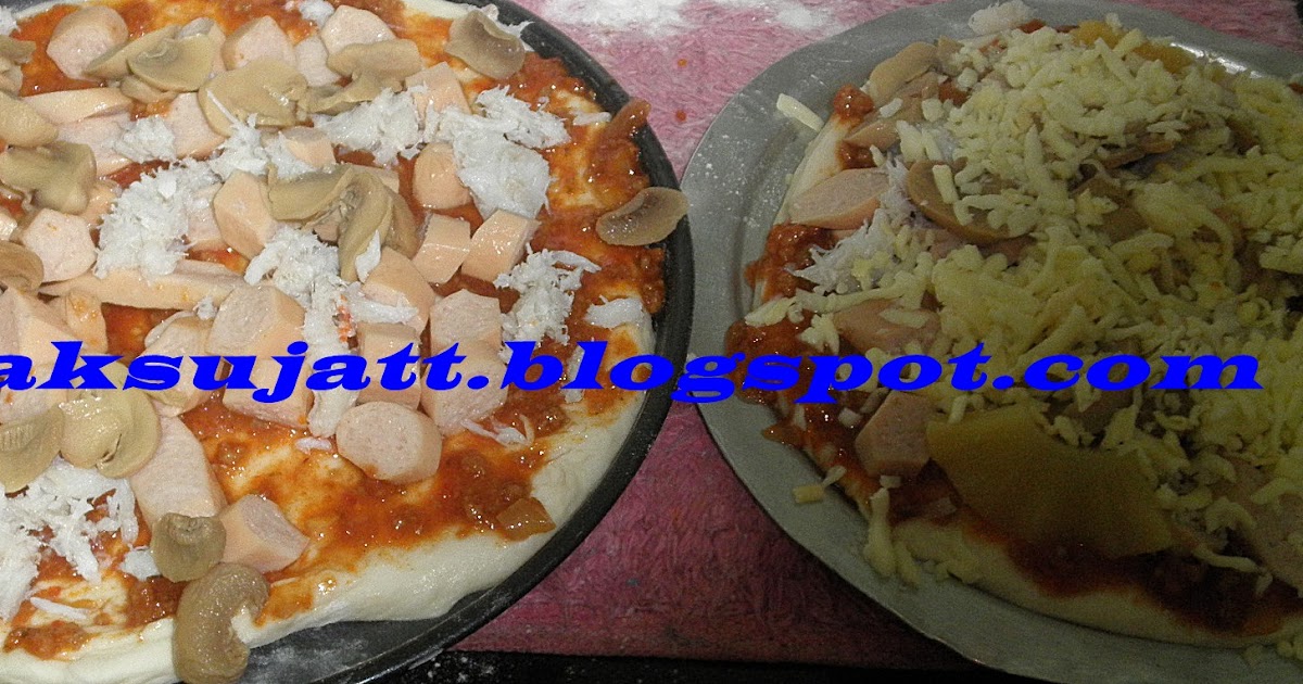 Resepi Pizza Homemade Guna Tepung Gandum - CRV Turbin