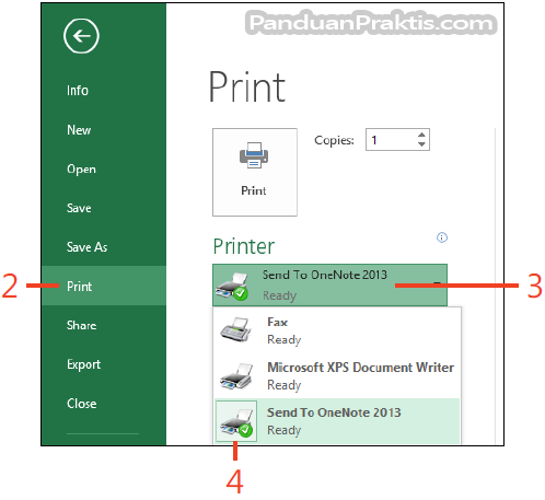 Cara Mengatur Opsi Printer Dan Kertas Di Excel 2013