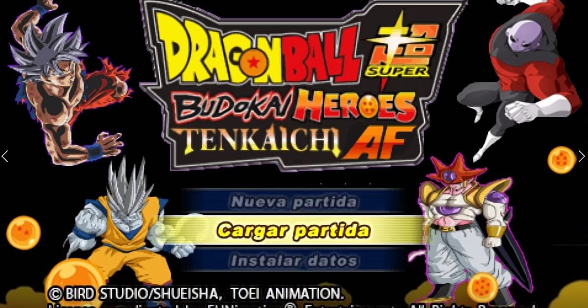 New!! Dbz Tenkaichi Tag Team Mod V1 COM MENU PERMANENTE