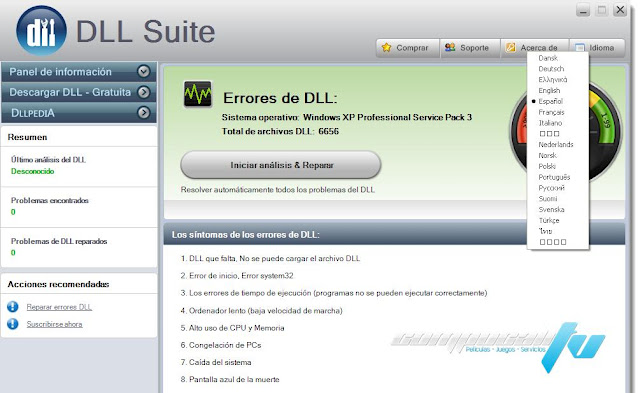 DLL Suite Full Gratis - Repara archivos DLL