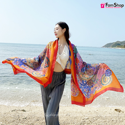 Khăn choàng đi biển M150