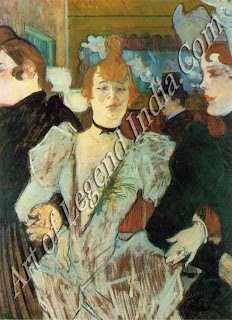 The Great Artist Henri de Toulouse-Lautrec “La Goulue at the Moulin Rouge” 1891-92 Oil on cardboard, 31¼" x 23¼" Collection, The Museum of Modern Art, New York 