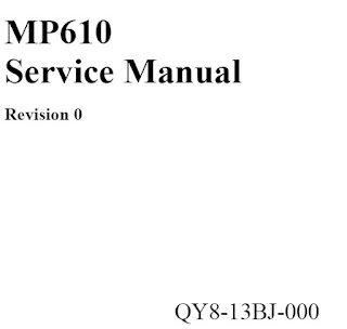 Canon PIXMA MP610 Service Manual