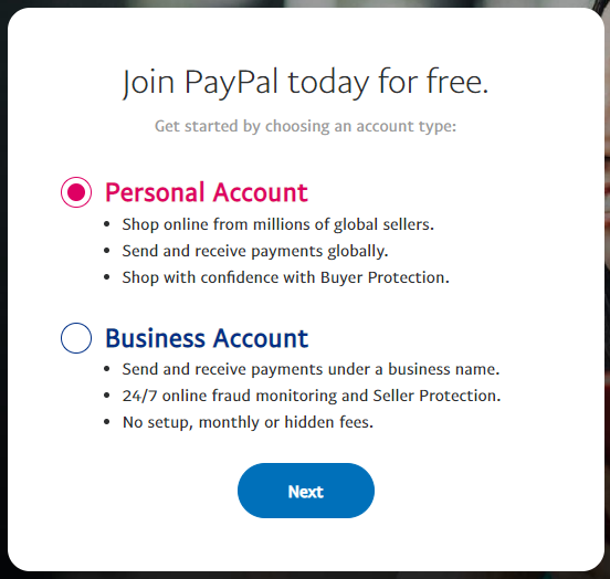 Cara daftar Paypal tanpa kartu kredit