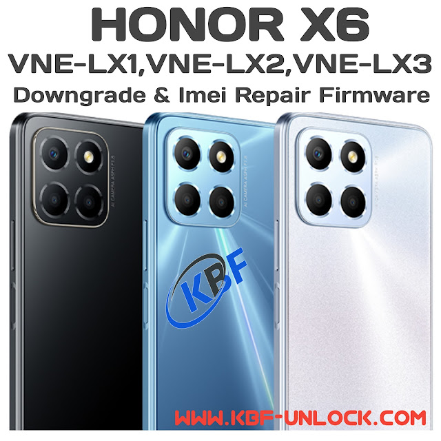 Honor X6 VNE-LX2 Repair IMEI With DT Pro Tool | August, September 2023 Security | Safe Downgrade Without Jtag Or ISP