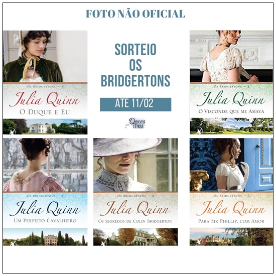 Sorteio Livros Os Bridgertons