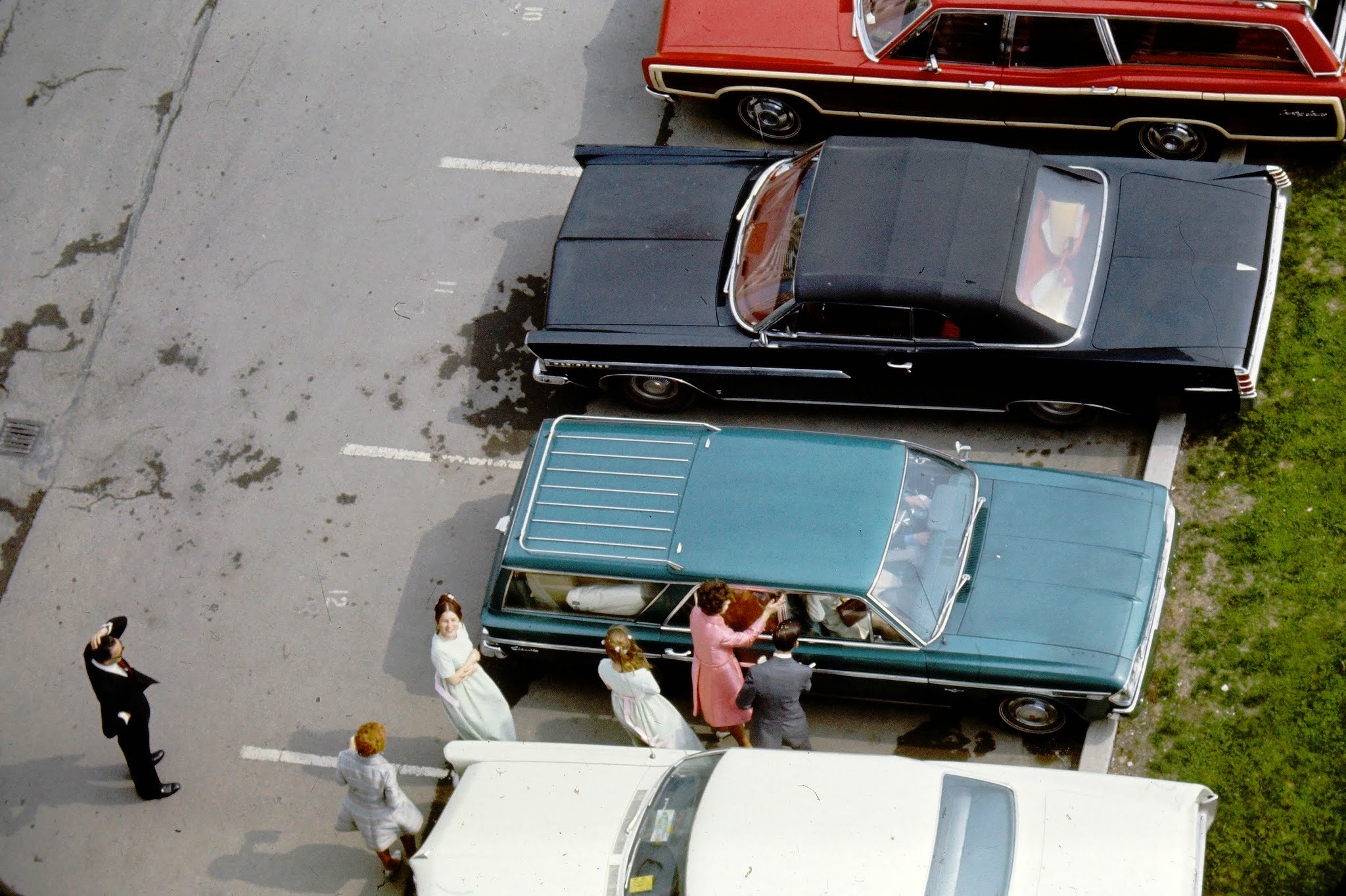 Parking lot 1970