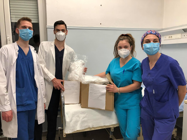 Οι Ποντιακοί φοιτητικοί σύλλογοι, προσέφεραν υγειονομικό υλικό στο Γενικό Νοσοκομείο Καστοριάς
