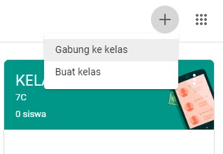 Cara Mudah Siswa Bergabung di Classroom Menjadi Anggota Kelas Online (Daring)