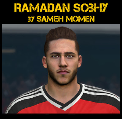 PES 2016 Ramadan Sobhy ( Al-Ahly SC / Egypt ) Face by sameh Momen