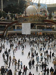 ice rink lotte world seoul