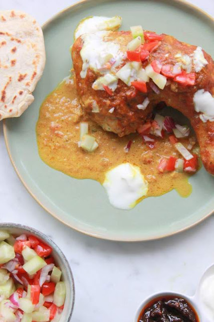 Kipcurry uit de oven - www.desmaakvancecile.com