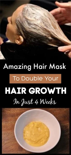Amazing Hair Mask To Double Your Hair Growth In Just 4 Weeks
