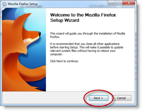 cara mudah install mozilla firefox terbaru