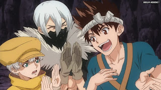 ドクターストーンアニメ 2期6話 氷月 HYOGA CV.石田彰 | Dr. STONE Episode 30