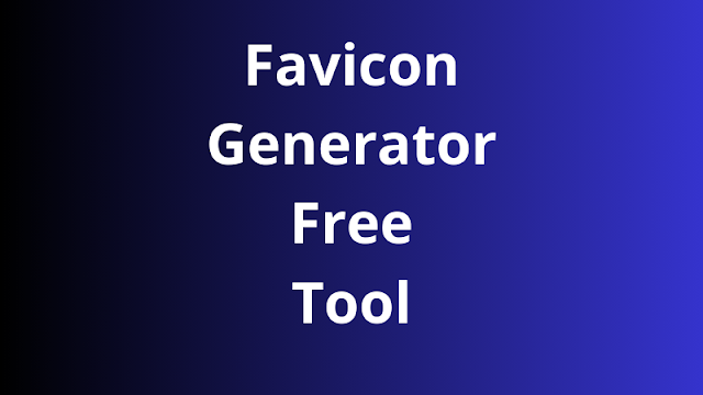 Free Favicon Generator