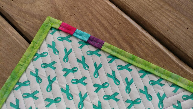 Batiks and solids for a modern Teal Mini Swap Quilt