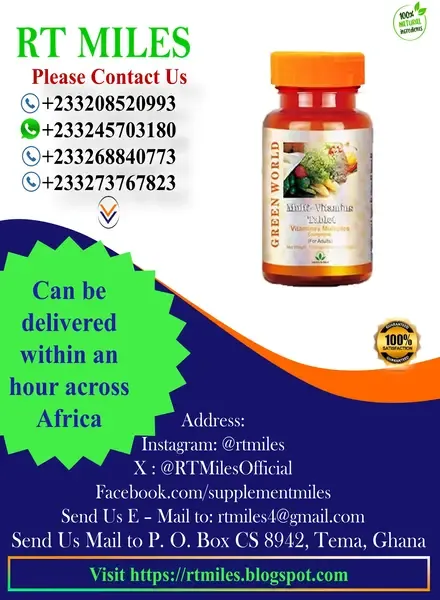 Green World Multi-Vitamins Tablet is a rich source of nutrients that can boost your immunity