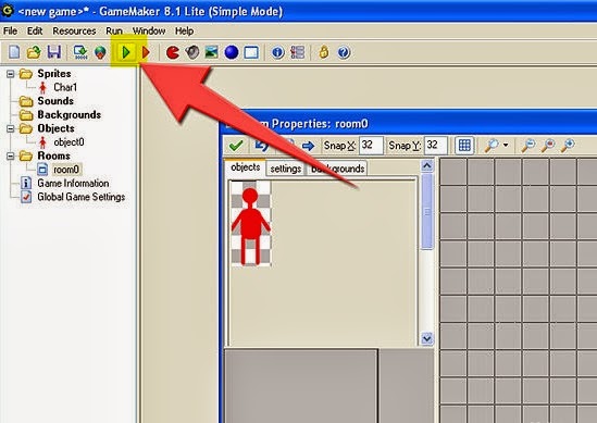 Cara Membuat Game Langkah 8
