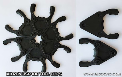 HSK40E tool grippers for Mikron CNC center