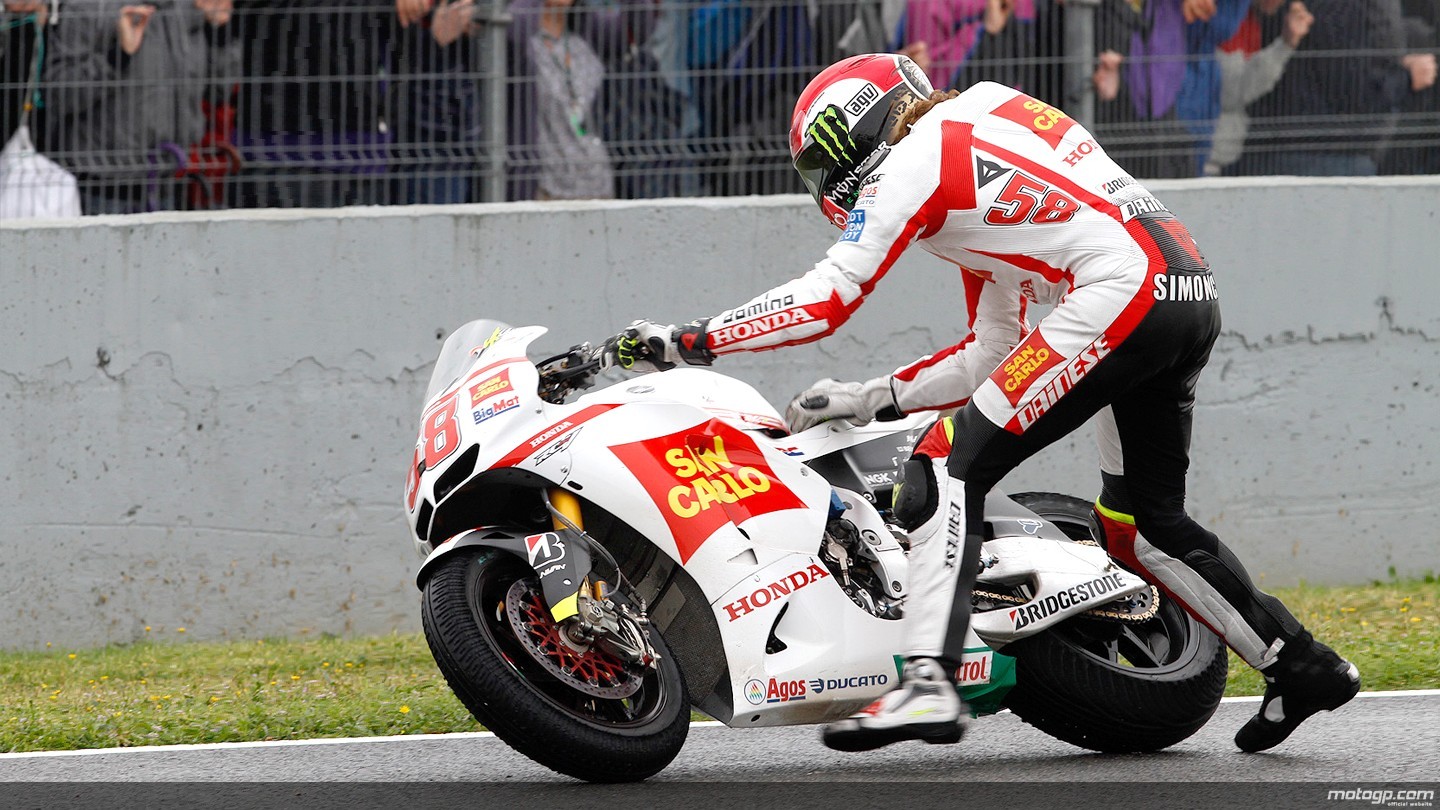 marco simoncelli crash