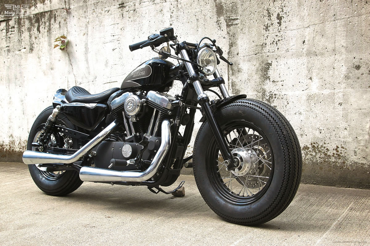 harley sportster 1200 Sportster Forty-Eight by Hide Motorcycle