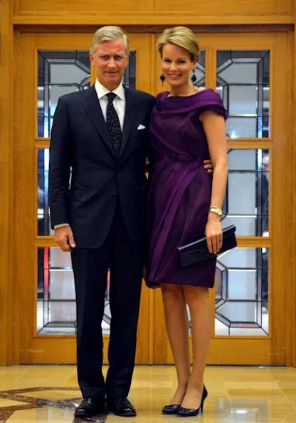 Crown Prince Philippe and Crown Princess Mathilde attended a concert in İstanbul. Prince Philippe, in his part, said that this was their first day in Turkey