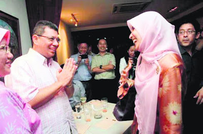 Nurul Izzah Anwar dan Datuk Saifuddin Abdullah 'bincang intelek'