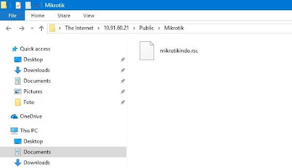 Cara Menggunakan Tool Fetch pada Mikrotik