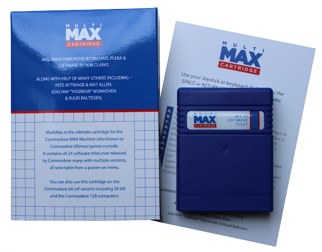 MultiMax Cartridge for the Commodore MAX Machine