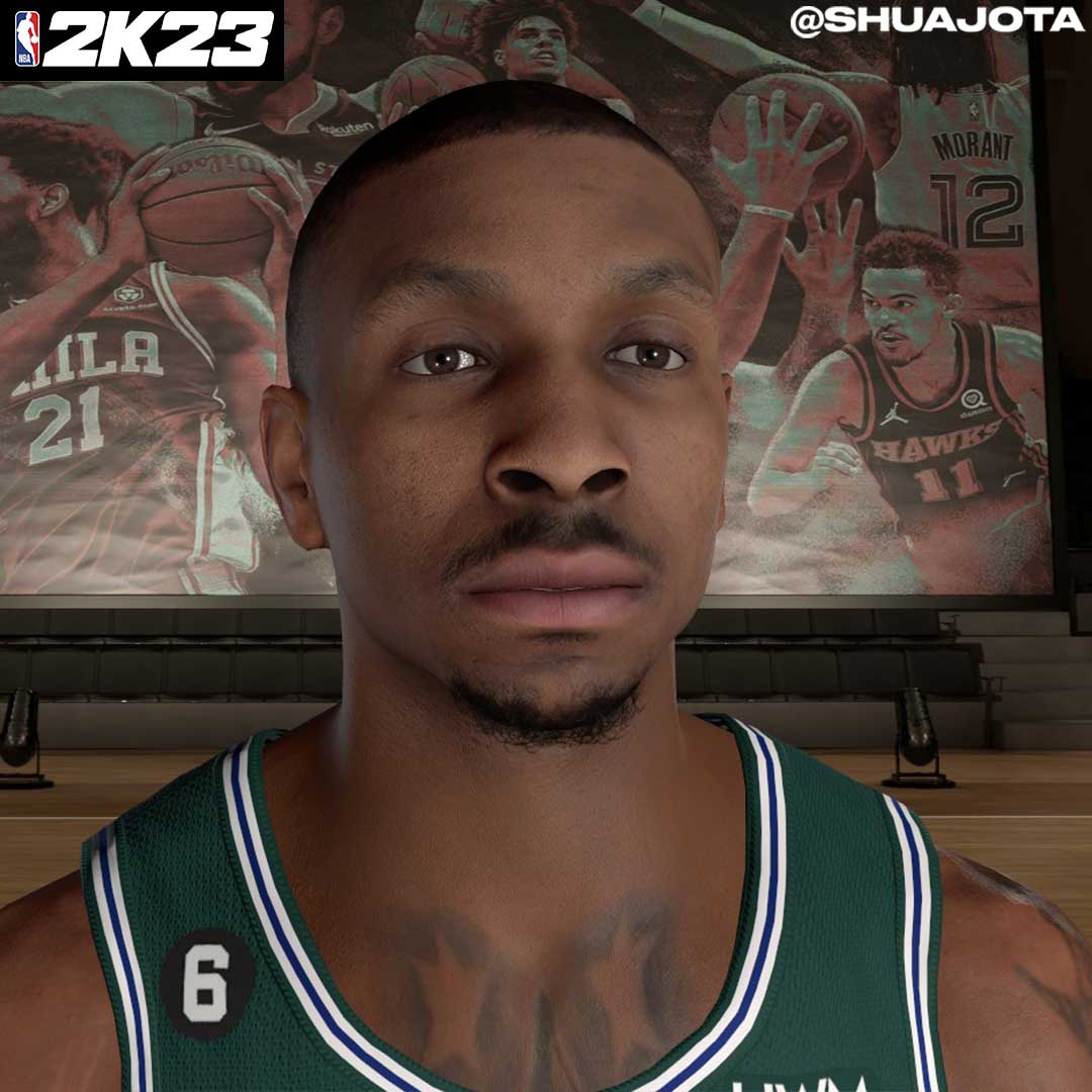 NBA 2K23 Rodney McGruder Cyberface