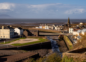Photo of Maryport and the River Ellen from Mote Hill