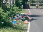 Tumpukan Sampah di Pinggir Jalan Desa Kampiri, Warga Minta Pemerintah Tindak Tegas