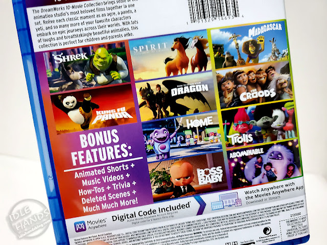 Universal 2020 10-Movie Collections DreamWorks